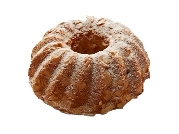 Amandeltulband met sneeuwman