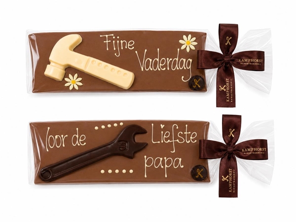 Vaderdag chocolade vaan