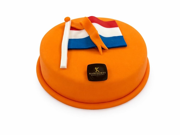 Koningsdag taartje